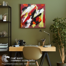 Tranh Trừu Tượng Xúc Cảm Số Tám