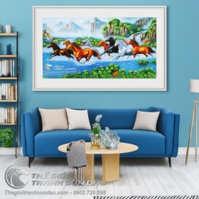 Tranh Vẽ Mã Đáo Thành Công