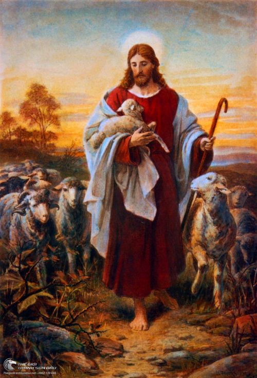 Tranh Chúa Jesu Đấng Chăn Chiên Nhân lành