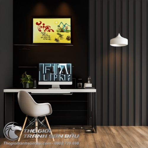 Tranh Vẽ Thư Pháp Tri Ân Thầy Cô Đẹp Giá Rẻ